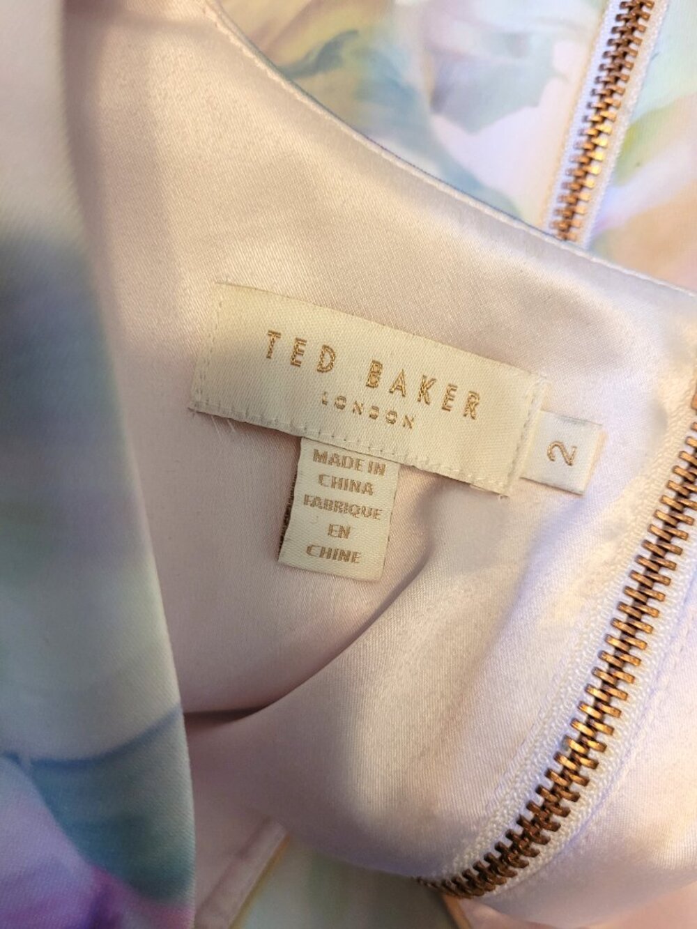 Ted Baker Bathany Hanging Gardens Floral Midi Sheath Dress 2 - Picture 6 of 8